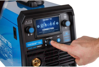 Полуавтомат сварочный Solaris ALUMIG-230DP Synergy