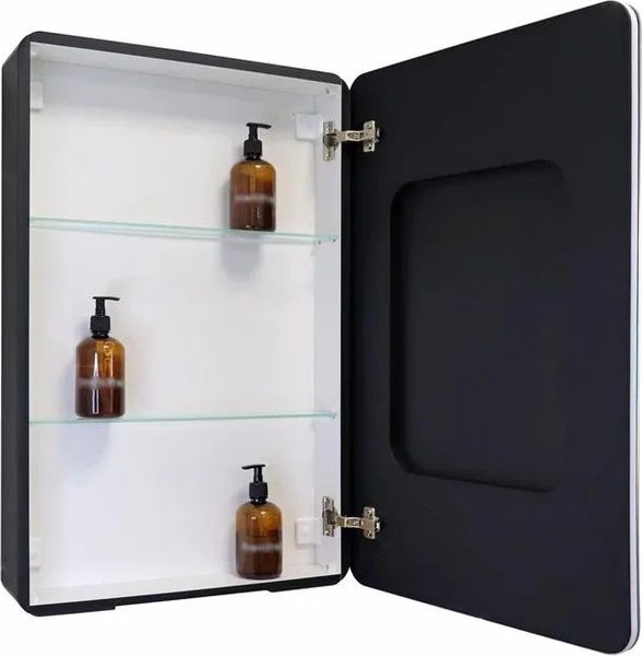 Шкаф с зеркалом для ванной Континент Eltoro Led 56x85