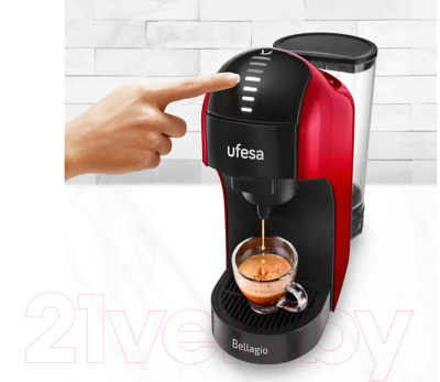 Капсульная кофеварка Ufesa Bellagio Rossa