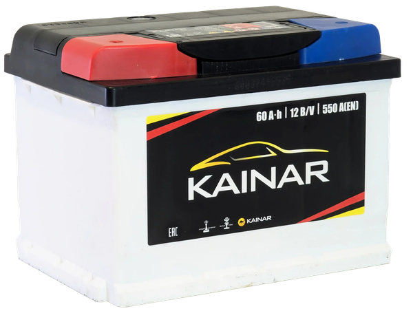 Автомобильный аккумулятор Kainar L+ низкий / 060 161 04 0 L - фото