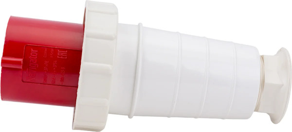 Вилка силовая Navigator 535 3Р+РЕ 63А 380В IP54 / 14291