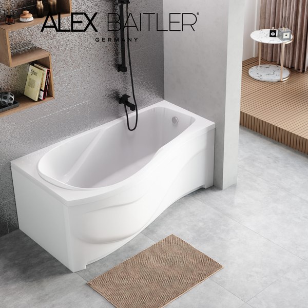 Ванна акриловая Alex Baitler Orta L 150x90