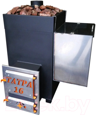 Печь-каменка Татра Т16 с баком (80л) - фото