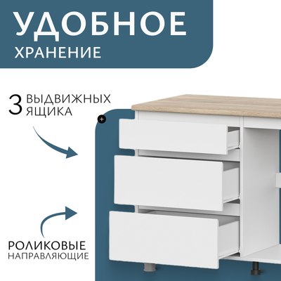 Кухонный гарнитур Mio Tesoro Токио 1.6м