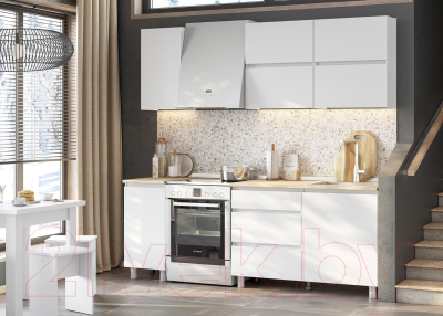 Кухонный гарнитур Mio Tesoro Токио 1.6м