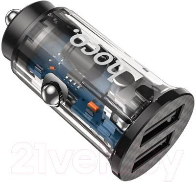 Адаптер питания автомобильный Hoco DZ3