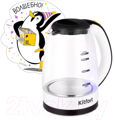 Электрочайник Kitfort КТ-6637