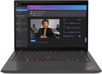 Ноутбук Lenovo ThinkPad T14 Gen 4 (21HD0043RT) - фото