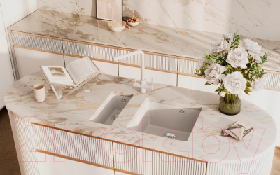 Мойка кухонная Ulgran Quartz Underground 400