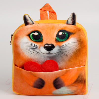 Детский рюкзак Milo Toys Лиса с сердцем / 10122835