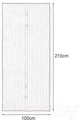 Москитная сетка на дверь Sundays 210x100