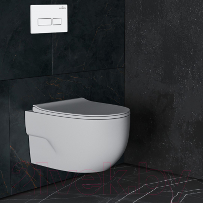 Унитаз подвесной с инсталляцией Roxen StounFix Slim 576390