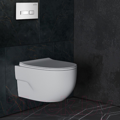 Унитаз подвесной с инсталляцией Roxen StounFix Slim 636623