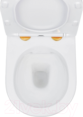 Унитаз подвесной с инсталляцией Roxen StounFix Dual Fresh 850609