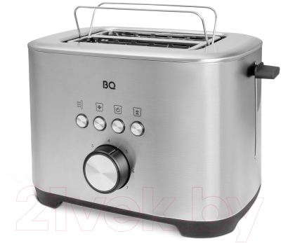 Тостер BQ T1010 (стальной/черный) - фото