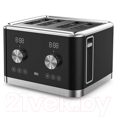 Тостер BQ T4000 (черный/стальной)