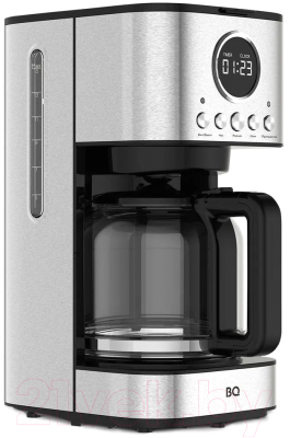 Капельная кофеварка BQ CM1007 (стальной/черный)