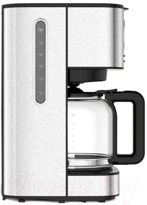 Капельная кофеварка BQ CM1007 (стальной/черный)