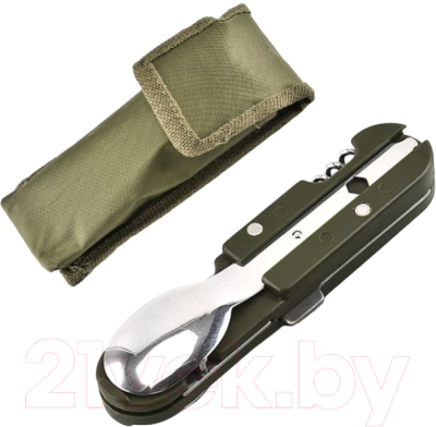 Набор столовых приборов походных Sundays Нож, вилка, ложка для кемпинга / TBD06028162 - фото