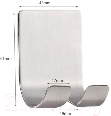 Крючок для ванной Saniteco HC3788