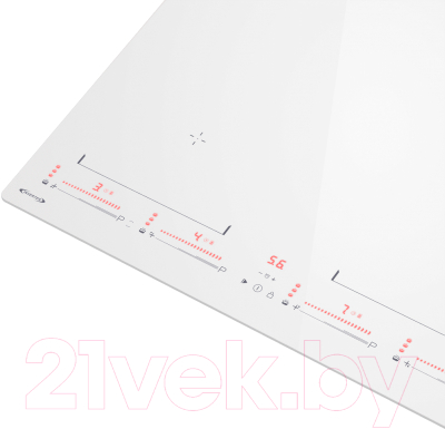 Индукционная варочная панель Maunfeld CVI604SBEXWH Inverter