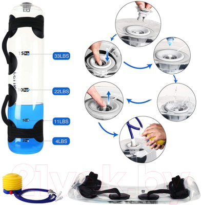 Гантель водоналивная Sundays Fitness TBD0556228201