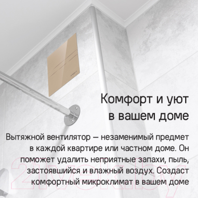 Вентилятор накладной Maunfeld MFE10TGW