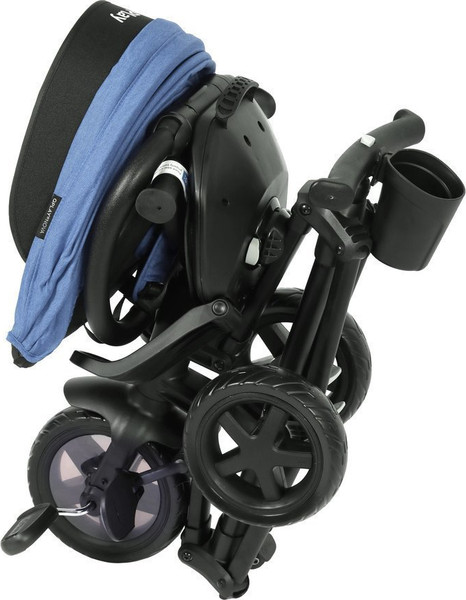 Трехколесный велосипед с ручкой QPlay Nova / 649365