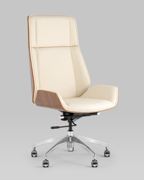 Кресло офисное TopChairs Crown SN A312 8383-1 Walnut Back