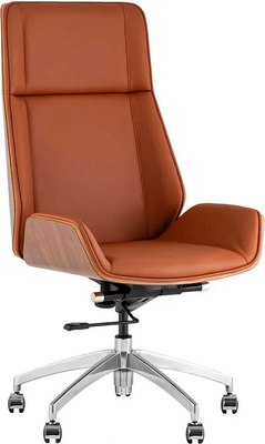 Кресло офисное TopChairs Crown SN A312 8383-14 Walnut Back (коричневый) - фото