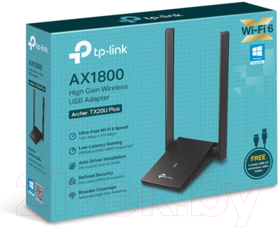 Wi-Fi-адаптер TP-Link Archer TX20U Plus