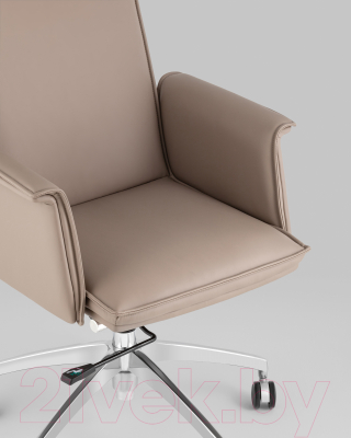 Кресло офисное TopChairs Regenta A335-1 8383-31 (бежевый)