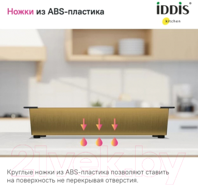 Коландер для мойки IDDIS Kitchen Line KOL23MGi59