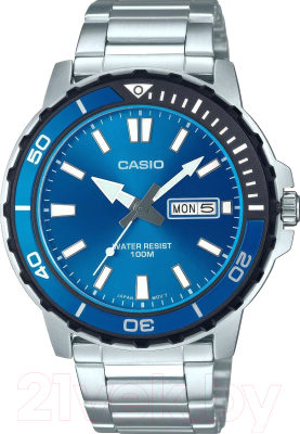 Часы наручные мужские Casio MTD-125D-2A1 - фото