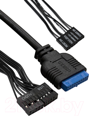 Корпус для компьютера ExeGate CP-606U-AB350 / EX292994RUS