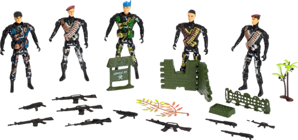 Набор фигурок игровых Sima-Land Солдатики. Блокпост 405 / 3654627 - фото