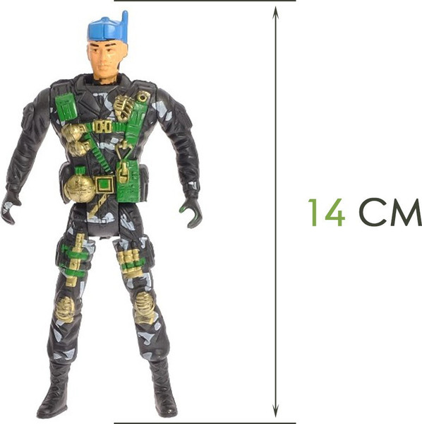 Набор фигурок игровых Sima-Land Солдатики. Блокпост 405 / 3654627