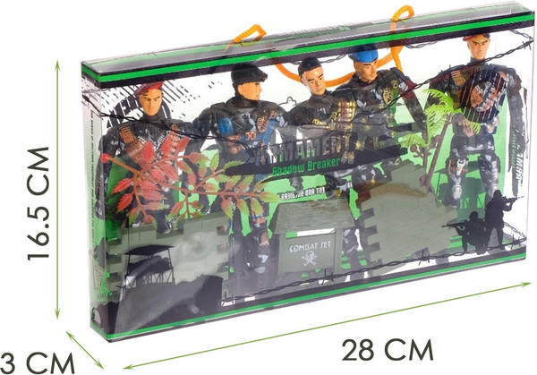 Набор фигурок игровых Sima-Land Солдатики. Блокпост 405 / 3654627