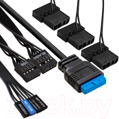 Корпус для компьютера ExeGate EVO-5001A / EX295766RUS