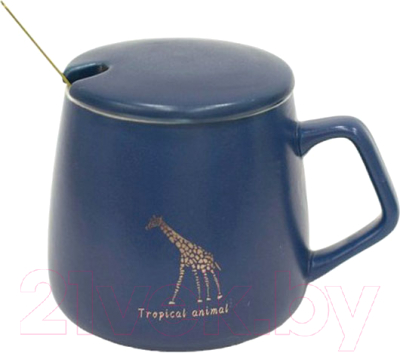 Кружка с ложкой Swed house MR1-5 - фото