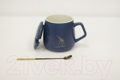 Кружка с ложкой Swed house MR1-5