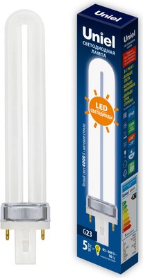 Лампа Uniel LED-PL-5W/4000K/G23/FR PLZ03WH / UL-00005661
