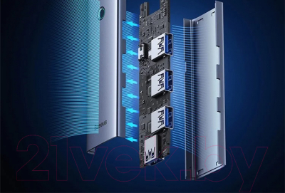 USB-хаб Baseus UltraJoy Series BS-OH108 / 619900711A