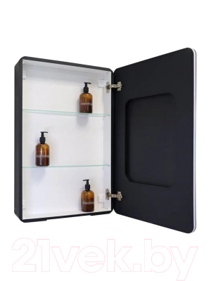 Шкаф с зеркалом для ванной Континент Eltoro Led 56x85