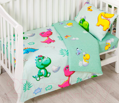 Комплект постельный для малышей АртПостель Гоша 130 - фото
