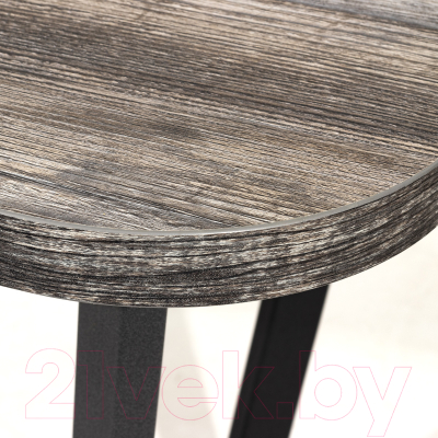 Обеденный стол Millwood Лофт Мюнхен Л 200x100x75 (сосна пасадена/металл черный)