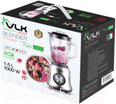 Блендер стационарный VLK Profi 2400 (стальной)