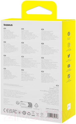 Портативное зарядное устройство Baseus Magnetic Mini 10000mAh / 663200555D