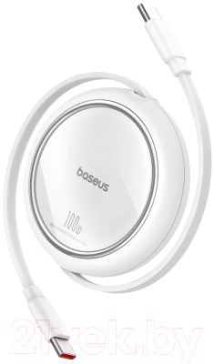 Кабель Baseus Free2Draw Mini Retractable Type-C to Type-C / 662802628B - фото