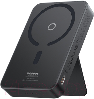 Портативное зарядное устройство Baseus MagPro Magnetic Bracket 5000mAh / 663200554B - фото
